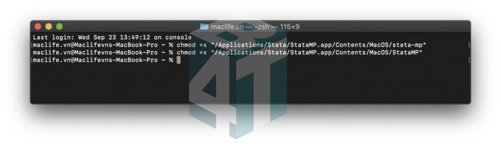 Bước 2.2 cài đặt phần mềm Stata 14 Full Crack cho Mac