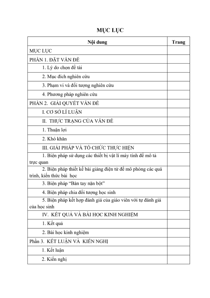 SKKN Một số biện pháp nâng cao chất lượng môn Tin học 6