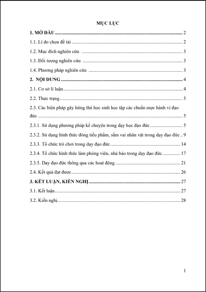 Biện pháp tích hợp giáo dục kĩ năng sống vào hoạt động giảng dạy môn Đạo đức lớp 2 – KNTT