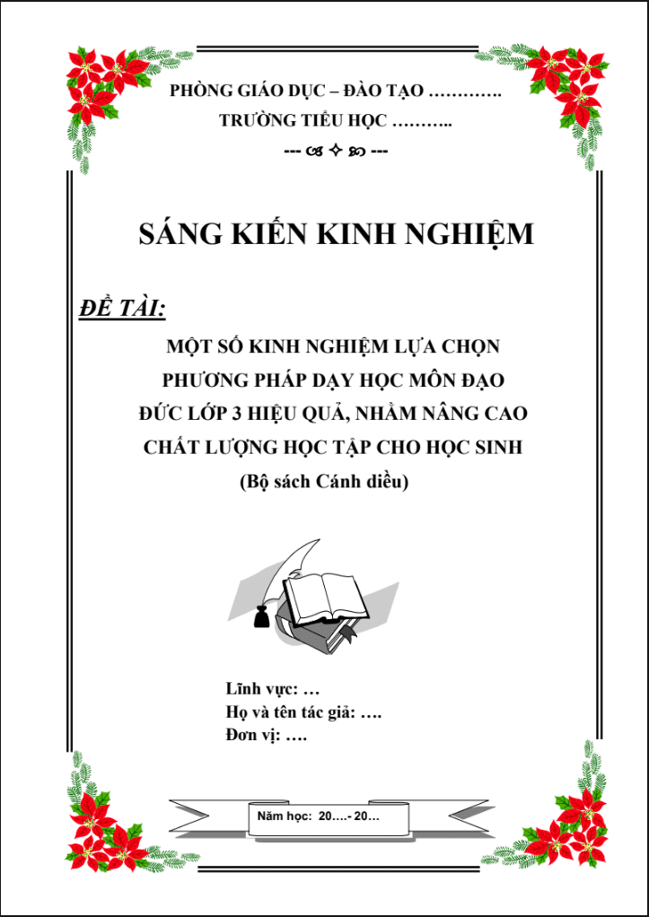Một số phương pháp dạy học môn Đạo đức lớp 3 hiệu quả cho học sinh 3 (Bộ sách Cánh diều)