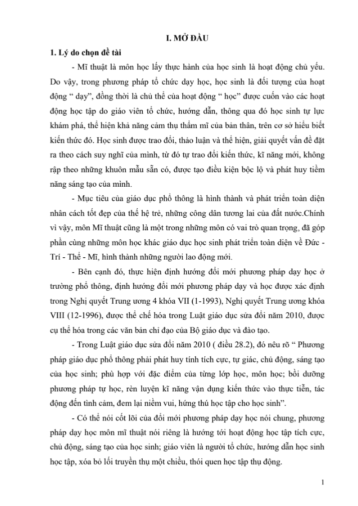 SKKN Hướng dẫn học sinh lớp 8 cách sử dụng yếu tố biểu cảm nhằm tăng sức thuyết phục cho bài văn nghị luận