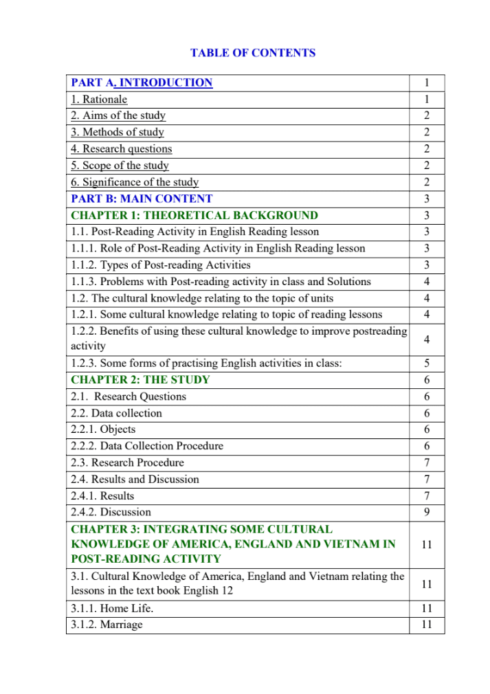 SKKN Integrating some cultural knowledge of America, England and Vietnam to attract 12th graders in Post- Reading activity