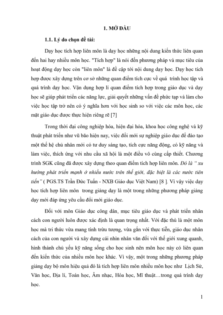 SKKN Kế thừa và phát huy truyền thống tốt đẹp của dân tộc – Giáo dục công dân 9