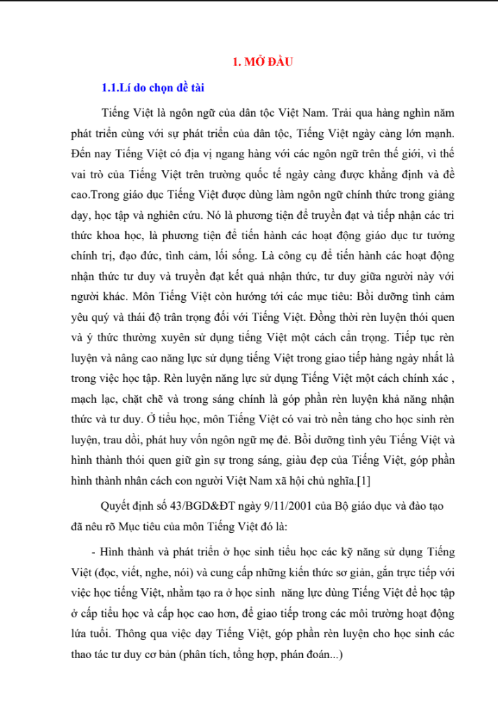 SKKN Một số kinh nghiệm phân tích và sửa lỗi câu sai góp phần nâng cao năng lực viết câu cho học sinh lớp 5
