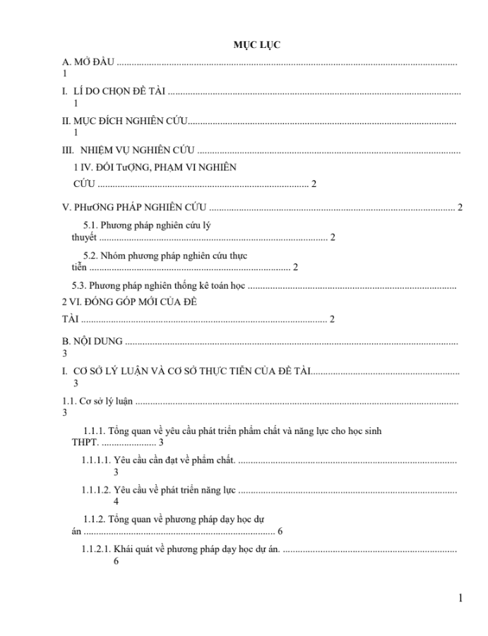 SKKN Phát triển phẩm chất, năng lực học sinh thông qua dạy học dự án “điều tra một số chỉ tiêu sinh lý ở người”