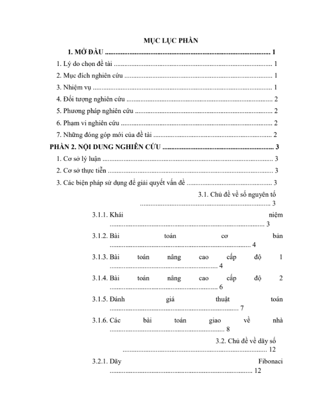 SKKN Rèn luyện kĩ năng, vân dụng và phát triển tư duy lập trình bằng cách phân tích và mở rộng các bài toán đơn giản