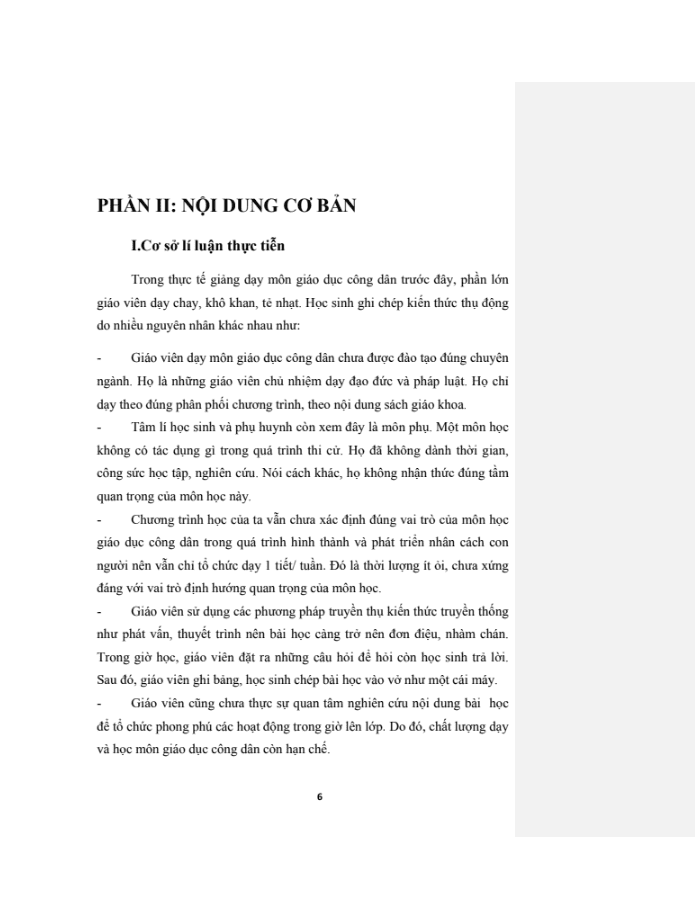 SKKN Sử dụng trò chơi “ Bắt vật gọi tên” trong việc dạy một số bài đạo đức và pháp luật môn Giáo dục công dân lớp 8