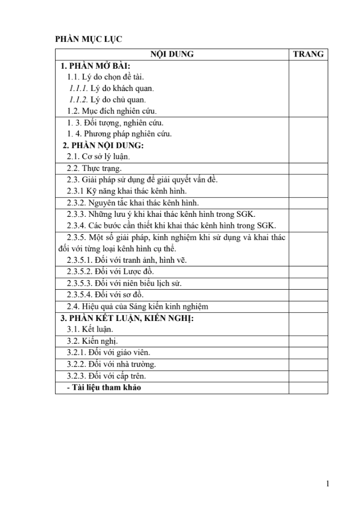 SKKN Sử dụng yếu tố Văn học trong dạy học Lịch sử: Phần lịch sử Việt Nam