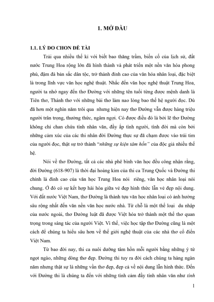 SKKN Vận dụng thi pháp thơ Đường hướng dẫn học sinh lớp 7 đọc – hiểu bài: “Hồi hương ngẫu thư” của Hạ Tri Chương