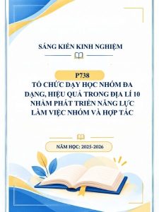 Tổ chức dạy học nhóm đa dạng, hiệu quả trong Địa lí 10 nhằm phát triển năng lực làm việc nhóm và hợp tác
